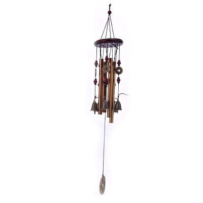 CK Outdoor Living Wind Chimes Yard Garden Tubes Bells Copper Home Craft Decor Gifts