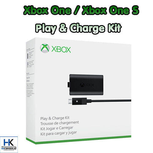 Microsoft™ ถ่านชาร์จสำหรับจอย Xbox One , Xbox One S พร้อมสายชาร์จ Xbox