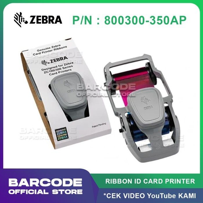 เครื่องพิมพ์บัตรประจําตัวประชาชน-zebra-zc100-zc300-pn-800300-350ap-ymcko-สี