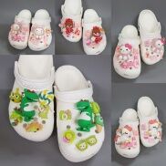 Sandals aeration cross classic for baby girls kids white shoes clog kid