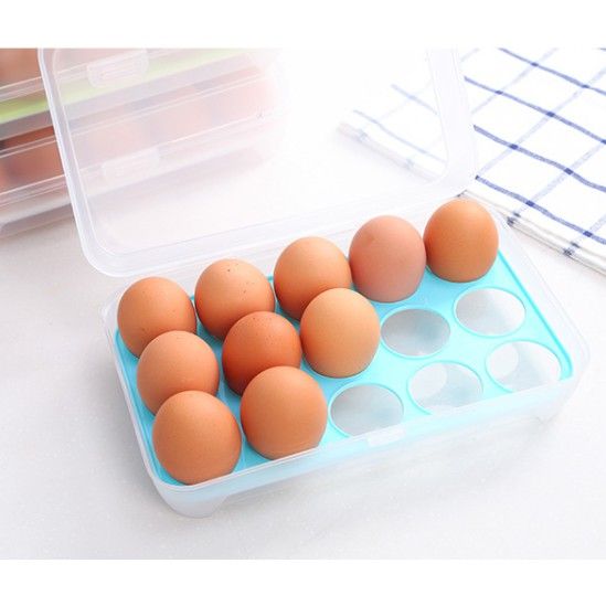 กล่องใส่ไข่15ฟอง-กล่องใส่ไข่-ที่ใส่ไก่สด-ที่ใส่ไข่ไก่-ที่ใส่ไข่สด-ที่ใส่ไข่ต้ม-ที่ใส่ไข่ไก่-plastic-กล่อเงก็บไข่-15-กล่องเก็บไข่-ซ้อนได้