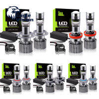 หลอดไฟไฟหน้ารถมอเตอร์ไซค์แบบ Led L40สว่าง6000K ซูเปอร์ไบรท์12V 33W 8000LM ไฟหน้ารถมอเตอร์ไซค์แบบ LED S แพ็ค2ชิ้น