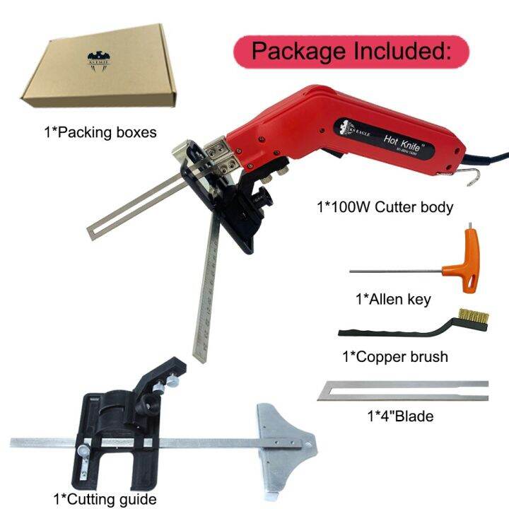 Foam Cutter Hot Knife 110/240V Electric Foam Polystyrene Cutting ...