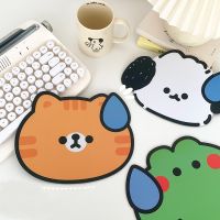 Kawaii Anime Mouse Pad Cute Office Supplies Desk Mat Non-Slip Rubber Base Animal Desk Pad Desk Decorations for Women Office