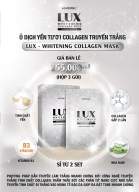 Ha ng chi nh ha ng Date 2023-1 hộp 3 gói Ủ trắng Lux tinh chất yến tươi collagen truyền trắng Lux soHerbs thumbnail