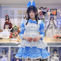 ชุดแม่บ้าน Alice Fantasy Wonderland cosplay ชุดเจ้าหญิงสำหรับแฟน เดรสโลลิต้า lolita กระโปรง