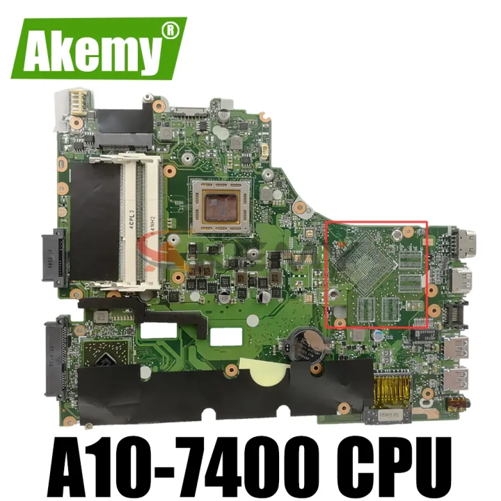 For Asus X550ZE K555Z A555Z X555Z X750X550 Laptop motherboard A107400