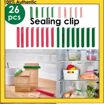 IKEA BEVARA SEALING CLIP SET OF 30 ASSORTED COLORS AND SIZES