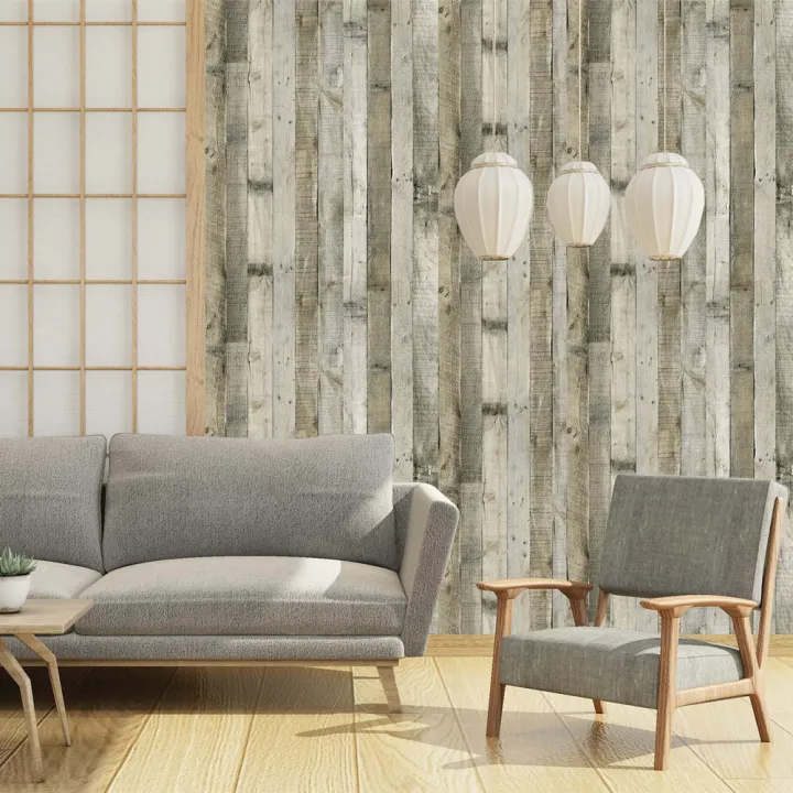 Self Adhesive Wall Paper PVC Wallpaper Roll For Interior Decoration 45*600cm Lazada PH