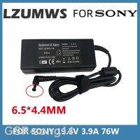 Hotียน❣19.5V 3.9A 76W 6.5x4.4MM อะแดปเตอร์แล็ปท็อป Vaio สายชาร์จสำหรับโซนี่ VGP-AC19V20 VGP-AC19V19 VGP-AC19V34 VGP-AC19V27 VGN-NW265