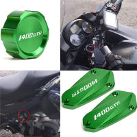 โลโก้ Gtr1400สำหรับ KAWASAKI GTR1400 GTR 1400 2012-2019 2020รถจักรยานยนต์ด้านหน้าด้านหลังอ่างเก็บน้ำฝาครอบ