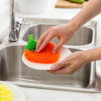 Kitchen Towel Cleaning Rag Dishwashing Towels Acrylic Polyester Dish Cloth Strawberry Shape Strong Decontamination Home Tool