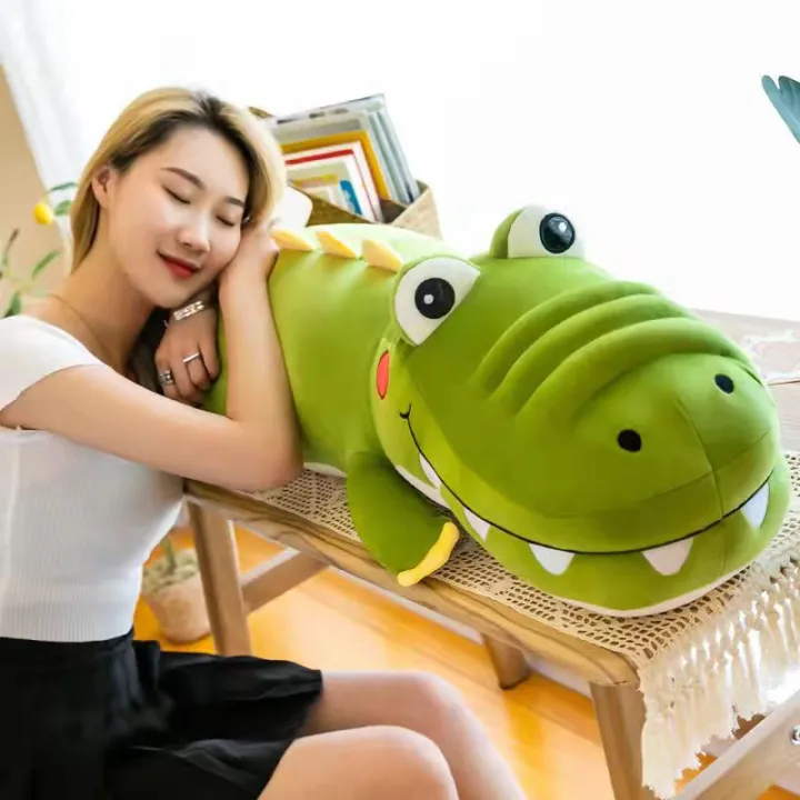 NEW Simulation Crocodiles Plush Stuffed 90cm Doll Toy | Lazada PH