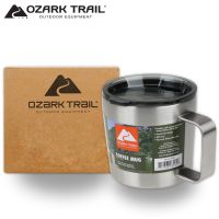 ส่งฟรี ส่งฟรี Ozark Trail 14oz mug แก้วเก็บความเย็น-ความร้อน แก้วสแตนเลส แก้วเก็บอุณหภูมิ มีหูจับ (420 ml)