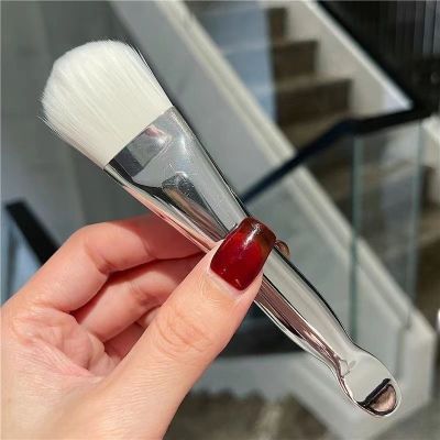 [COD] Xiaohong written film brush soft hair silicone smear type facial cleansing bowl beauty spa mud special