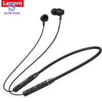 Lenovo V5.0 QE03ไร้สายคล้องคอหูฟังบลูทูธหูฟังแบบ In-ear แม่เหล็กหูฟังสเตอริโอแบบสปอร์ต