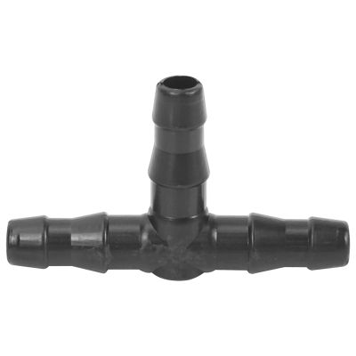 200Pcs 1/4 Inch Universal Barbed Tee Fittings, Drip Irrigation Barbed Connectors for 1/4 inch Water Hose Connectors