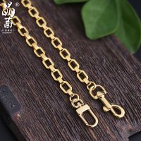 suitable for lv Presbyopia postman bag checkerboard chain shoulder strap bag replacement diagonal plated 24K gold chain sold alone suitable for lv