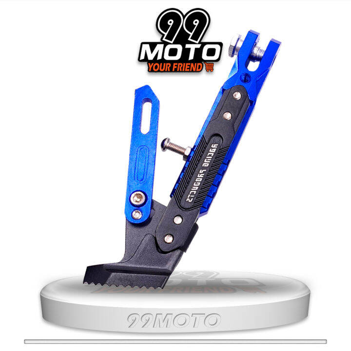 99moto-ขาดั้งอลูมิเนียมcnc-ปรับเลื่อนได้20-26cm-ใส่ได้ทุกรุ่น