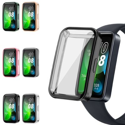 Soft TPU Case Screen Protector for Huawei Band 8 Smartwatch Full Cover Protective Shell case for Huawei band 8 Accessories Cases Cases