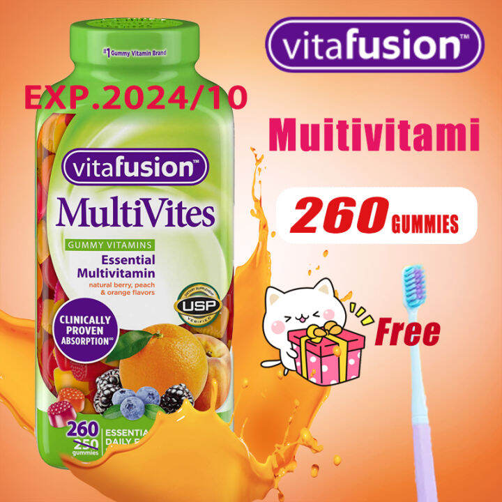 vitafusion MultiVites multivitamins Multivitamins 260 Gummies Lazada