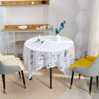 Spot parcel post Multifunctional Cover Towel Dining Table Coffee Table Cloth Modern Simple Cover Cloth round Tablecloth Lace Tablecloth Wholesale