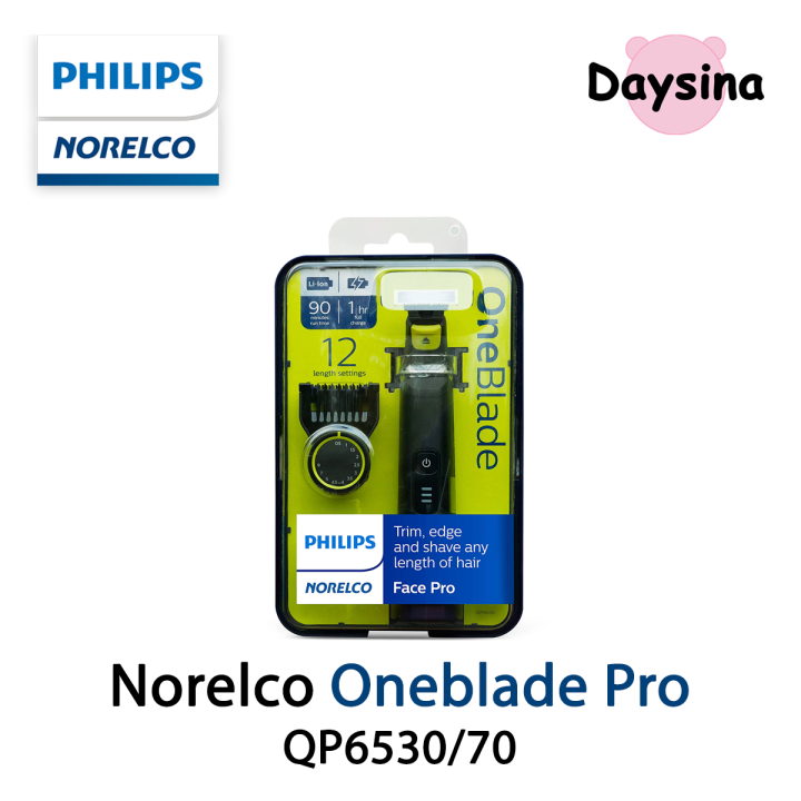 Philips Norelco Oneblade Pro Hybrid Electric Trimmer and Shaver QP6530/70 