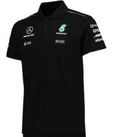 Most popular racing clothes 【Dec】 2022 New Style F1 Team Uniform Cycling Jersey Running Shirt Outdoor Sports Polo Lapel Short-Sleeved Quick-Drying T-Shirt Jerseys