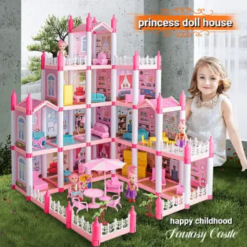 Buy Online DIY Doll House for Little Girls