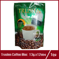 Truslen Coffee Bloc ทรูสเลน คอฟฟี่ บล๊อค กาแฟปรุงสำเร็จชนิดผง156g.(13g.X12ซอง)