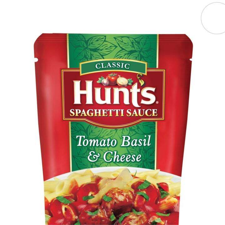 Hunt's Spaghetti Sauce Tomato Basil and Cheese 1kg Lazada PH