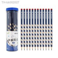 ☂⊕ Beifa 12/30pc/Lot HB Pencil Lapices Lead-free Triangle Wooden Posture Correction Pencils for Drawing Student Office Stationery