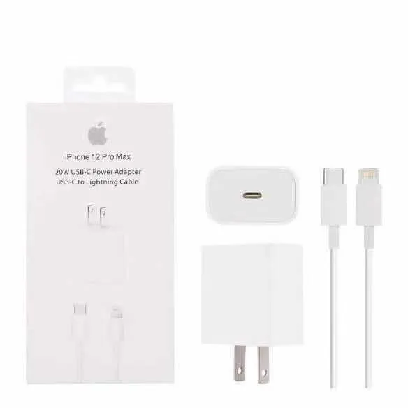 PD USB Type C Quick Charger 3A Adapter iPhone 12 11 PRO XR XSMAX Fast