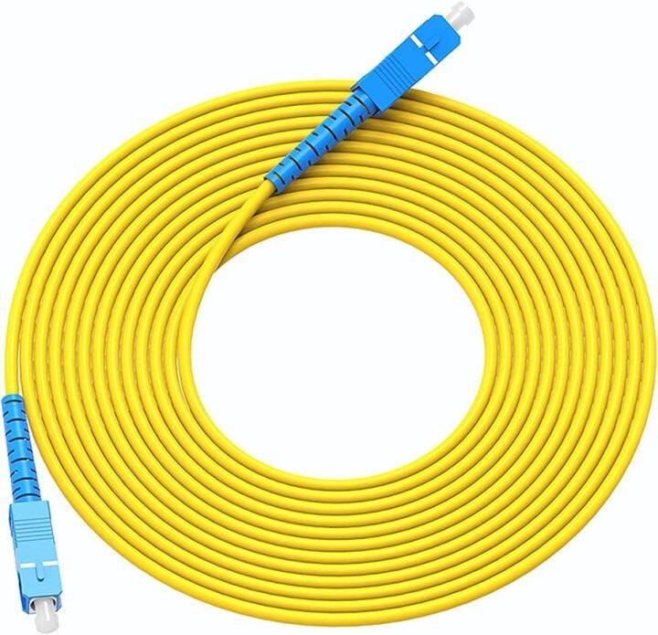 Kabel Patch Cord SC UPC Kabel Fiber Optic Single Mode 1M 2M 3M 5M 10M ...