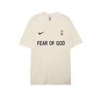 เสื้อยืดแขนสั้นพิมพ์ลาย Fog Fear Of God Season 7