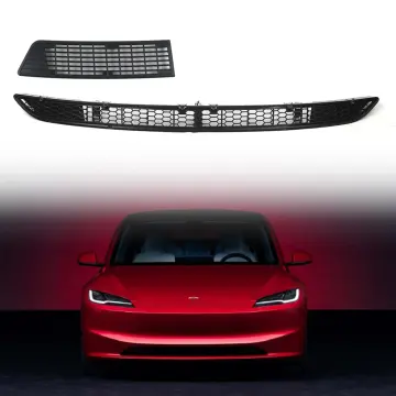 For Tesla Model 3 Model Y Front Bumper Hood Vent Grille Net