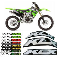 สติกเกอร์กล่องอากาศสวิงอาร์มติดกาว3D สำหรับคาวาซากิ KLX 150 KLX150 2010-2022สติกเกอร์ตกแต่งรถจักรยานยนต์