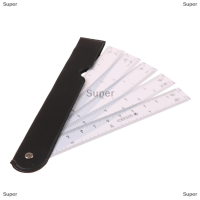 Super Fan Shape Architect Scale ไม้บรรทัดออกแบบกราฟิกหลายอัตราส่วนเครื่องมือวัดใหม่