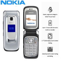 โทรศัพท์มือถือพลิกดั้งเดิมรุ่น2G สำหรับ Nokia 6085รองรับการ์ดหน่วยความจำ