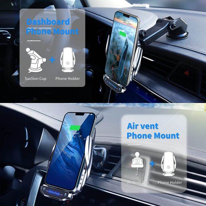 auto-car-wireless-charger-15w-fast-charging-magnetic-car-mount-phone-holder-for-iphone14-samsung-xiaomi-infrared-induction