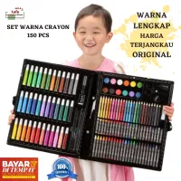 Pensil warna dan krayon termasuk bahan dalam pewarnaan teknik