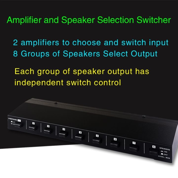 100w-2-in-8-out-เพาเวอร์แอมป์ลำโพงกล่อง-switcher