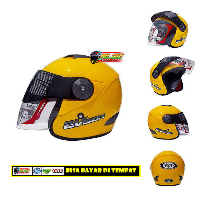 HELM KYT / KYT 2 VISION / HELM KYT TERBARU / HELM TERLARIS / HELM HALF