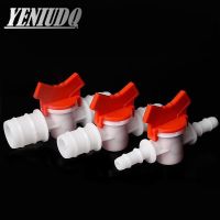 ♣☞ Plastic 4 25mm POM Ball Valve Drip Irrigation System Hose Pagoda Joint Aquarium Tank Air Pump Garden Water Connector Pipe Valve