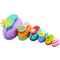 【CW】 5/8 quot;-3 quot; chrysanthemum craft punch hole EVA foam puncher Kids daisy paper maker scrapbooking punches Embossing device