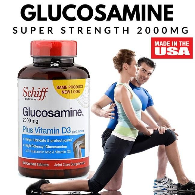 glucosamine-and-hyaluronic-plus-vitamin-d3-2000mg-150-coated-tablets-schiff-กลูโคซามีนซัลเฟต-ไฮยาลูโรนิก-d-3