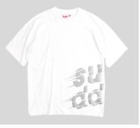 Sudd เสื้อคอกลม ชาย oversize   รุ่น Okinawa สีขาว