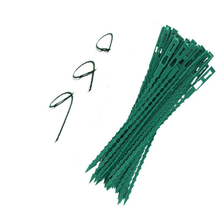 100pcs-13-17-22cm-adjustable-plastic-plant-cable-ties-reusable-shrub-fastener-for-garden-tree-climbing-support-vine-tomato-stem-clip