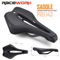 Racework เบาะเบาะด้านล่างเบาะจักรยานเสือภูเขายางรองขี่จักรยาน MTB ระบายอากาศได้ Gratis Ongkir หมอนรองแบบนุ่ม