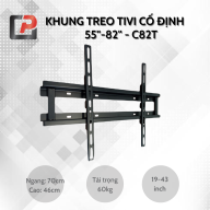 Khung Treo TiVi Áp Tường Cảnh Phong từ 55 - 82 inch C82T thumbnail